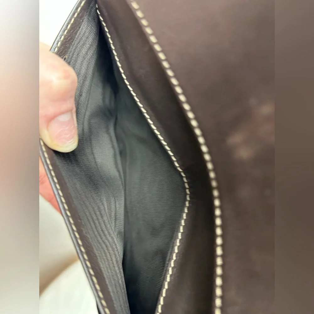 Gucci Authentic Canvas and Leather Wallet